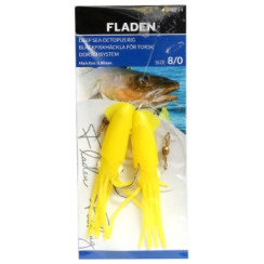 Marine installation Fladen Octopus solid yellow 8/0 0.80mm