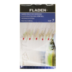 Fladen Sabiki Rig 10 Hooks Size 4 Marine Rig