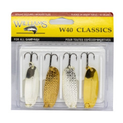 Набор блесен Williams Classic 4-Pack W40 Kit
