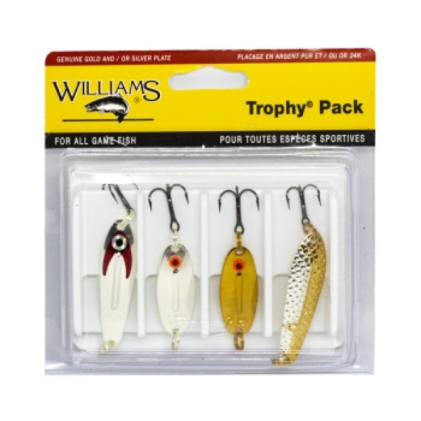 Набор блесен Williams Clinton/W30 Eye Port 4-Pack