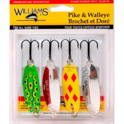 Набор блесен Williams Pike/Walleye 4-Pack Williams Kit