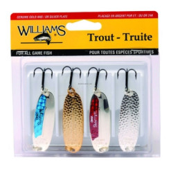 Набор блесен Williams Trout 4-Pack Williams Kit