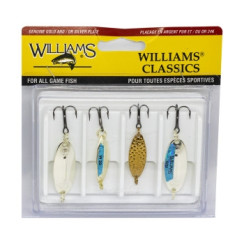 Набор блесен Williams Wabler 4-Pack W20&W30 Kit