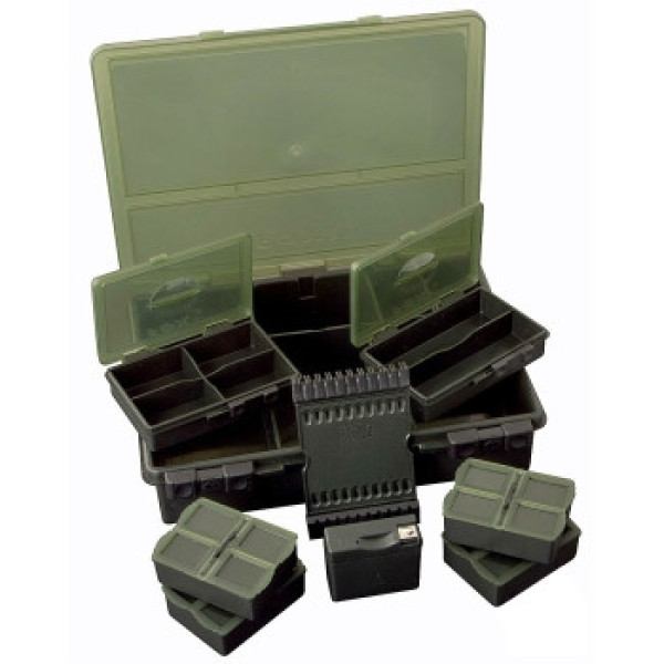 Fox Black System Loaded Box Medium Set
