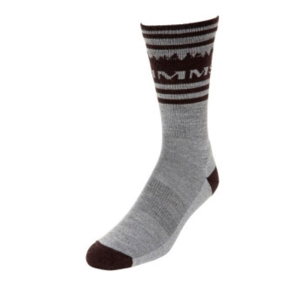 Носки Simms Daily Sock Treeline Mahogany M