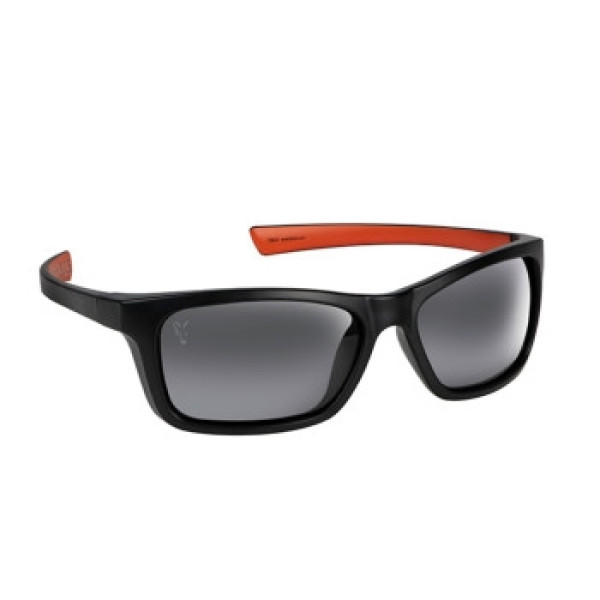 Fox Collection Wraps Black/Orange gray lense glasses