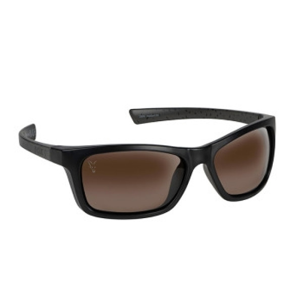 Fox Collection Wraps Green/Black brown lense glasses