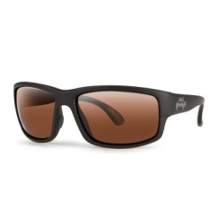 Fox Rage Gray Wrap Sunglasses Brown Lense Mirror Eyewear