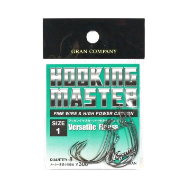 Varivas Nogales Hooking Master Offset Hook, Versatile Fineness, #1