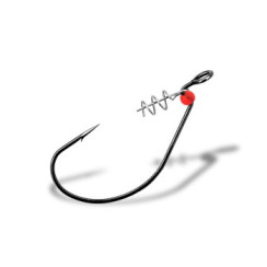 Офсетный крючок со Штопор Gurzaом Gurza Worm 310 Lehs #1/0 BN 3pc