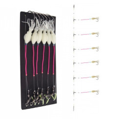 Daiwa Grand Wave Redfish Rig Circle-Hook 600cm 0.7/0.8mm #5/0 White