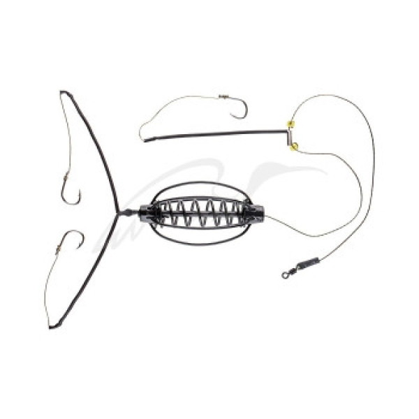 X-Fish "Watermelon" rig, painted, 45g, 3 #8 hooks