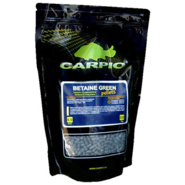 Пеллетс Carpio Betaine Green 6mm 0,9kg