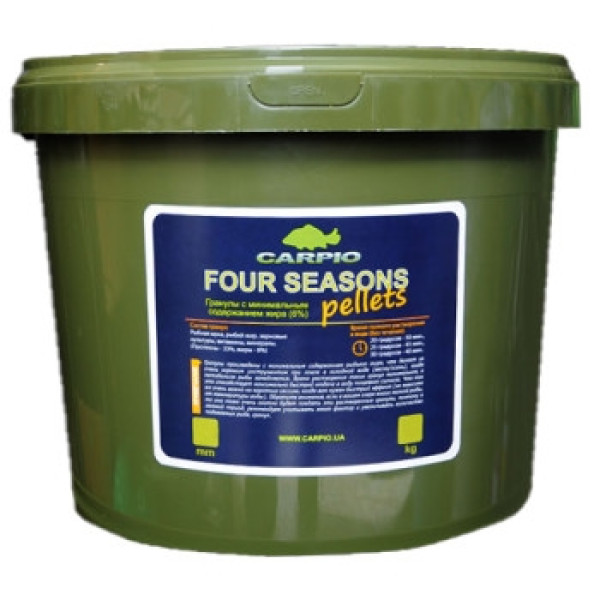 Пеллетс Carpio Four Seasons 6mm 3