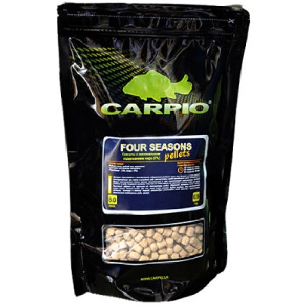 Пеллетс Carpio Four Seasons 6mm 0.9kg