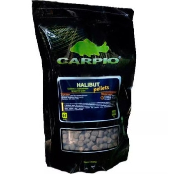Пеллетс Carpio Halibutl 4.5mm 0.9kg