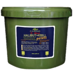 Пеллетс Carpio Hi-Attract Halibut+Krill 20mm 3kg