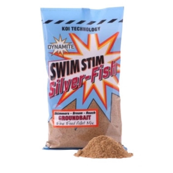 Прикормка Dynamite Swim Stim Commercial Silver Fish Groundbait 900g