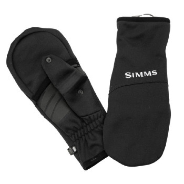 Simms Freestone Foldover Mitt Black S