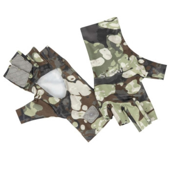 Simms SolarFlex SunGlove Riparian Camo M Gloves