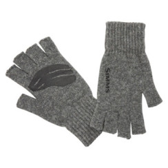 Simms Wool Half Finger Glove Steel L/XL