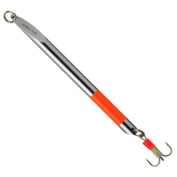Jig Fladen Rundpilk 12° 600gr Silver Red Tape