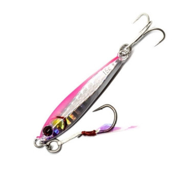Jig Jackall Big Backer JIG 47mm 15g #Pink Back/Border Holo