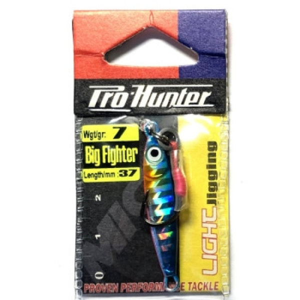 Jig Pro-Hunter Big Fighter w/single assist hook 7g #02
