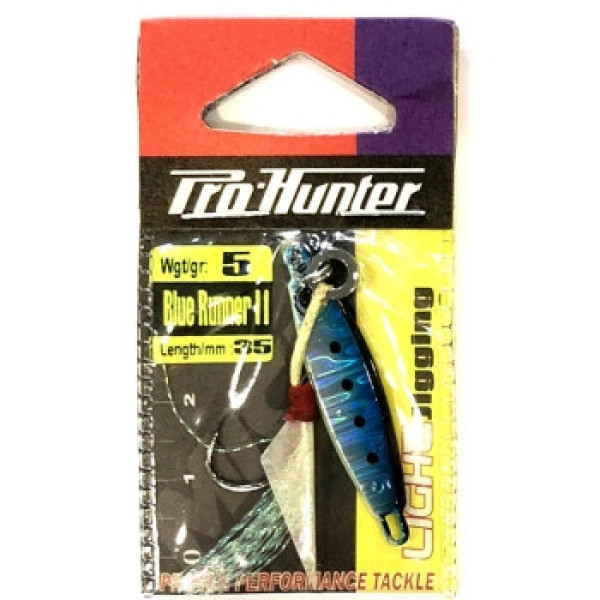 Jig Pro-Hunter Blue Runer II w/single assist hook 5g #04