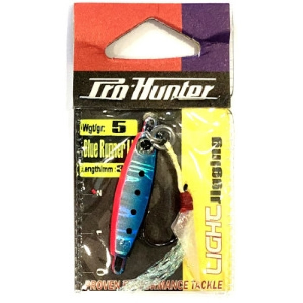 Jig Pro-Hunter Blue Runer II w/single assist hook 5g #06