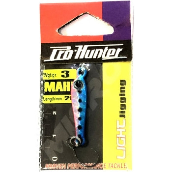 Pro-Hunter Mahi jig w/single hook 3g #08