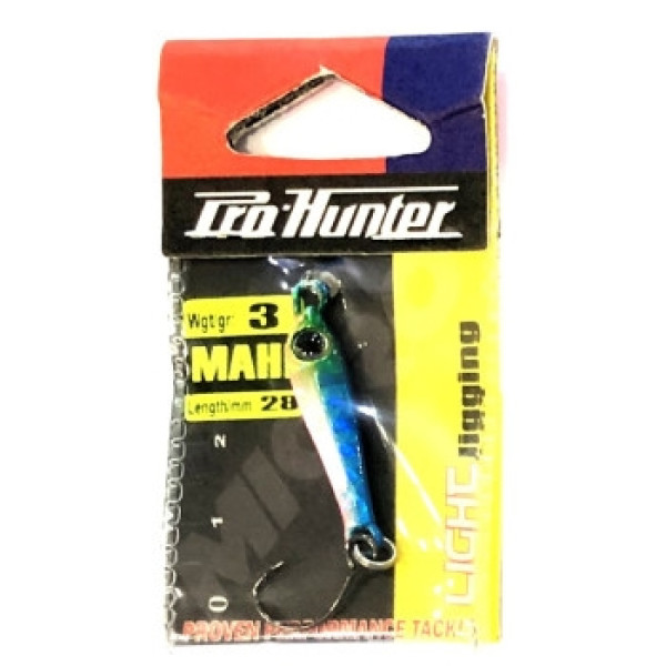 Pro-Hunter Mahi jig w/single hook 3g #09