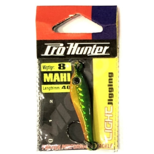 Пількер Pro-Hunter Mahi w/single hook 8g #03