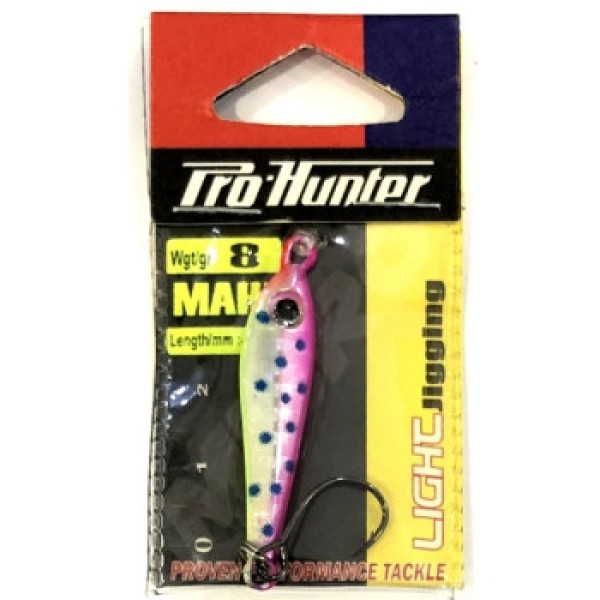 Jig Pro-Hunter Mahi w/single hook 8g #06