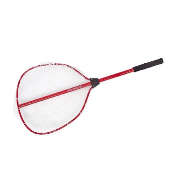 Landing net Favorite Arena ALNRD1-140 1.4m mesh silicone c:red