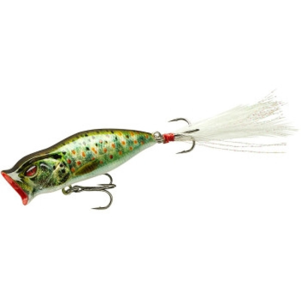 Воблер Daiwa Prorex Mini Popper 55F 55мм 5.7g L. Brown tr.