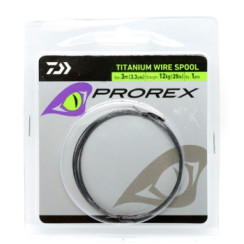 Поводочный материал Daiwa Prorex Titanium Wire Spool 3m 12kg/25lb