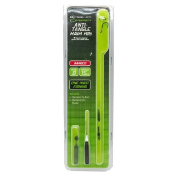 Korum Anti Tangle Hair Rigs Barbed Size 8-5