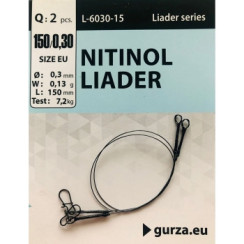 Gurza Nitinol Leader 200mm/0.30Ø 2pcs