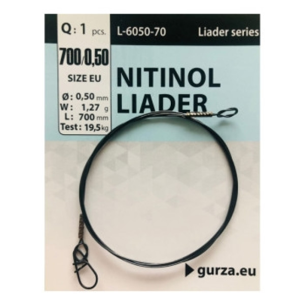 Leash Gurza Nitinol Leader 700mm/0.50Ø 1pc