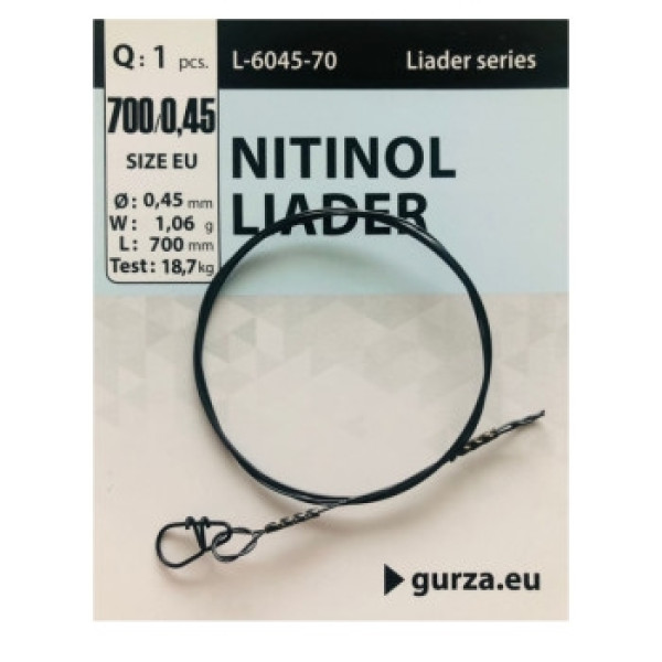 Gurza Nitinol Leader 700mm/0.45Ø 1pc
