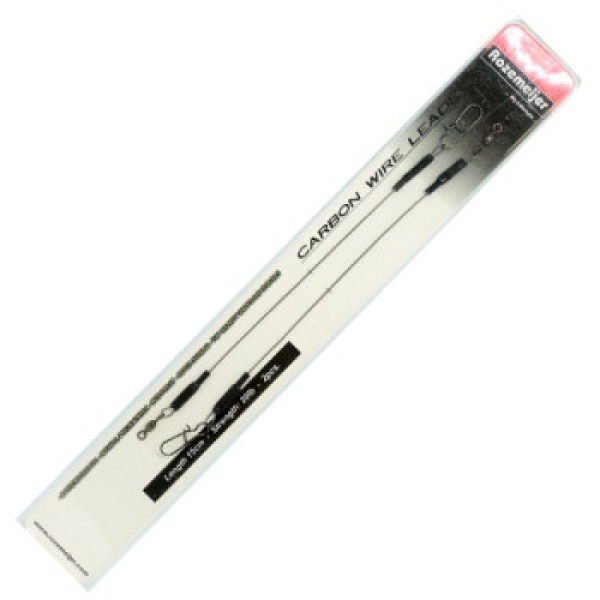 Rozemeijer Carbon Wire Leader 20lb 15cm