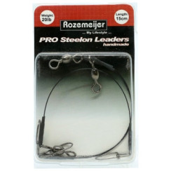Rozemeijer Pro Steelon Leaders 20lb 15cm