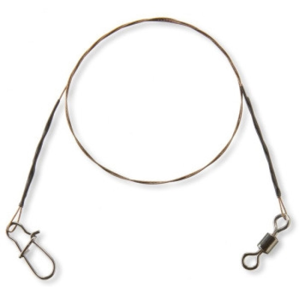 Поводок стальной Cormoran 1x7 Wire leader 30cm 12kg 2pcs