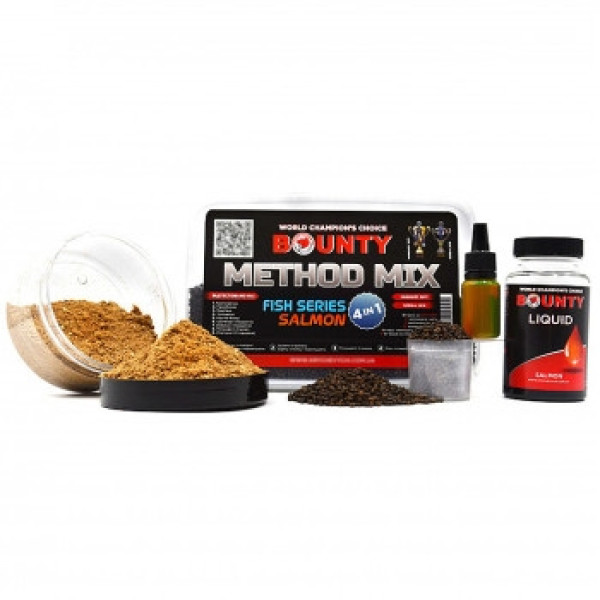 Groundbait Bounty Method Mix4in1 Salmon
