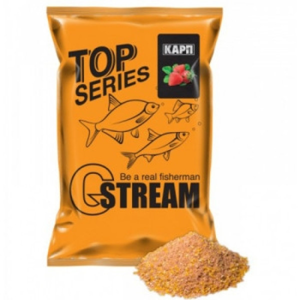 G.Stream TOP Carp Strawberry Groundbait 1kg