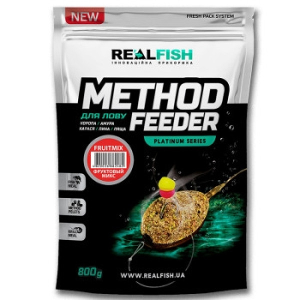 Real Fish Fruit Mix Feeder Method 0.8kg