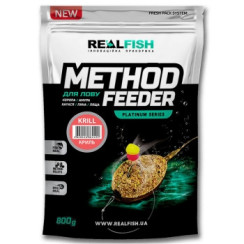 Real Fish Krill Method Feeder Bait 0.8kg
