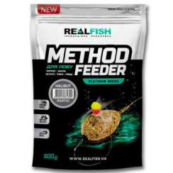 Real Fish Method Feeder Halibut Groundbait 0.8kg
