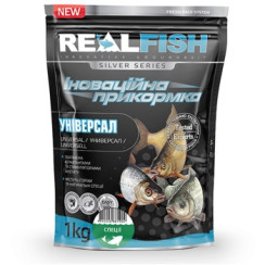 Real Fish Universal Groundbait with Spices, 1kg